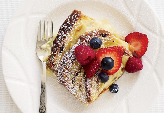 Cinnamon-Raisin Bread Custard