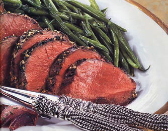 Herb and Garlic Crusted Beef Tenderloin