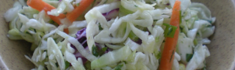 Lime Cilantro Slaw