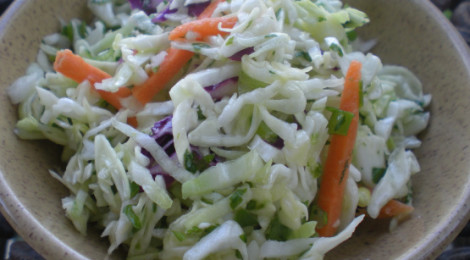 Lime Cilantro Slaw