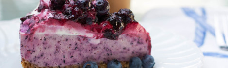 No-Bake Blueberry Cheesecake