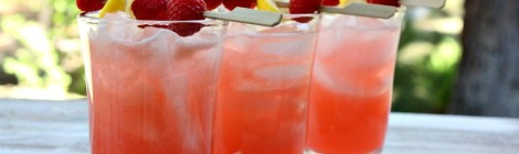 Raspberry Lemonade Coolers