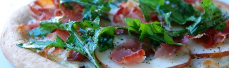 Pear and Prosciutto Pizza