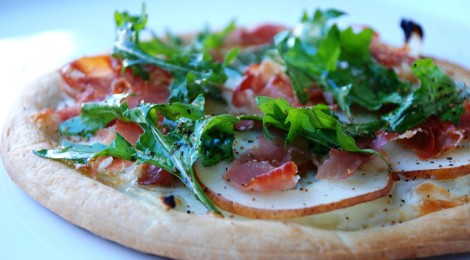 Pear and Prosciutto Pizza