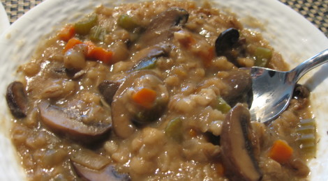 Beef Mushroom Barley Soup