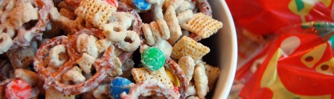 Chocolate Covered Chex Mix