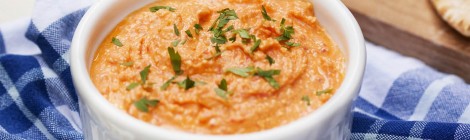 Roasted Red Pepper and Feta Dip