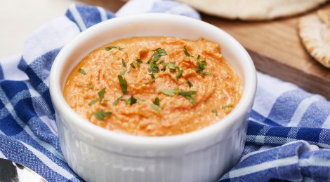 Roasted Red Pepper and Feta Dip