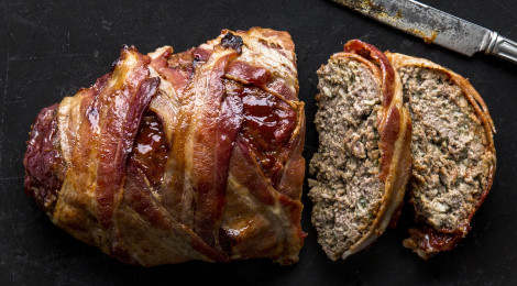 Beef and Bacon Meatloaf