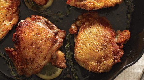 Pan-Roasted Chicken Thighs